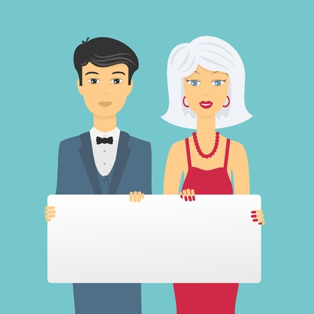 Leading keep a check which is awarded to the winnerのイラスト素材