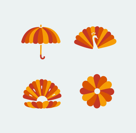 Set of emblems for universal projects and productsのイラスト素材