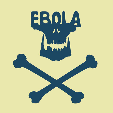 Ebola virus symbol EPS 8 file formatのイラスト素材