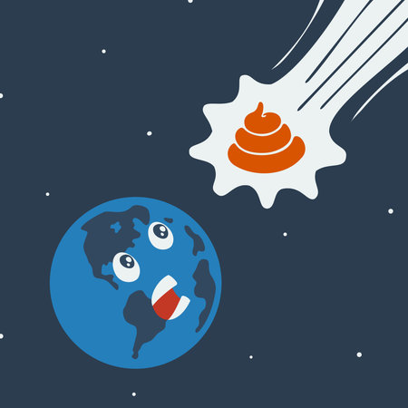 The Threat of Planet Earthのイラスト素材