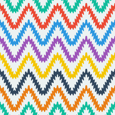 Color pattern bendのイラスト素材