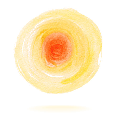 Watercolor Circleのイラスト素材