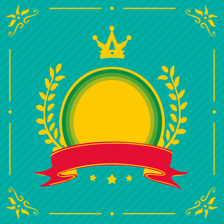 The Heraldry Symbol eps 8 file formatのイラスト素材