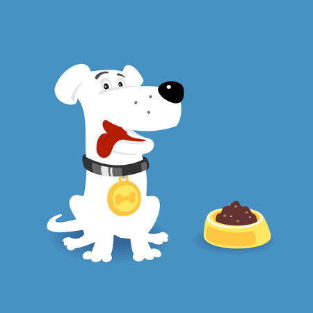 Vector Character Dog   file formatのイラスト素材