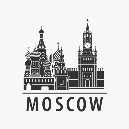 Moscow Vector Symbolのイラスト素材