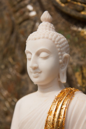 Buddha with white color.の写真素材
