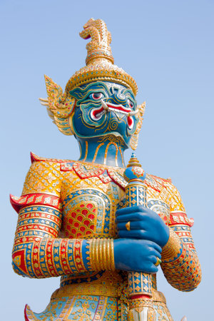 Thailand and the sacred giant の写真素材