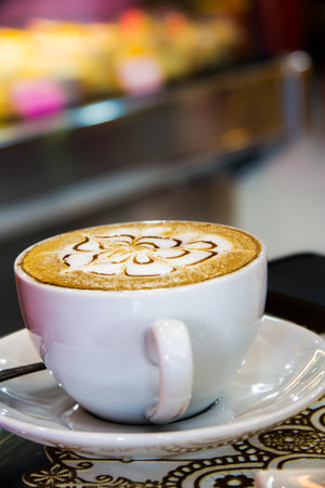 Coffee cappuccino の写真素材