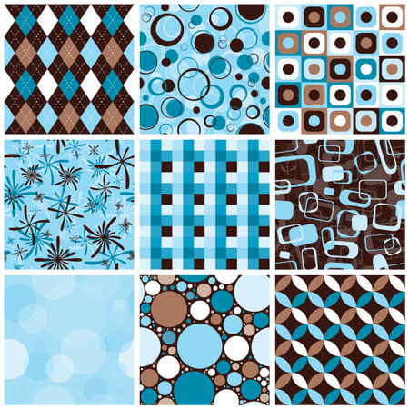 Seamless Patternsのイラスト素材