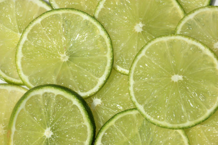 Lime Backgroundの写真素材