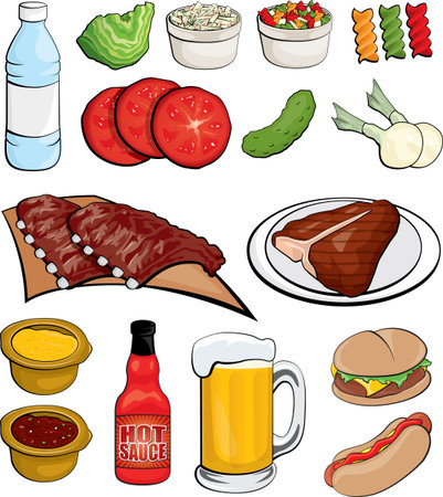 Barbecueのイラスト素材