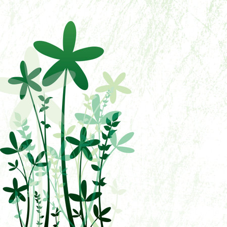 Floral Backgroundのイラスト素材