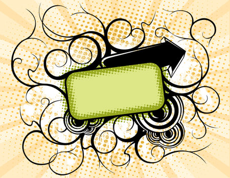 Grunge Bannerのイラスト素材