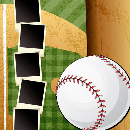 Scrapbook Templateのイラスト素材