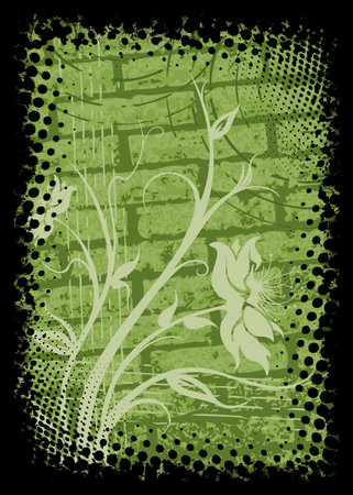 Grunge Backgroundのイラスト素材