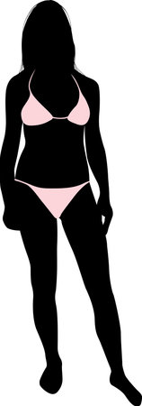 Female Silhouetteのイラスト素材
