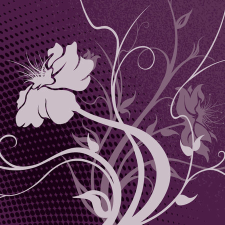 Floral Backgroundのイラスト素材