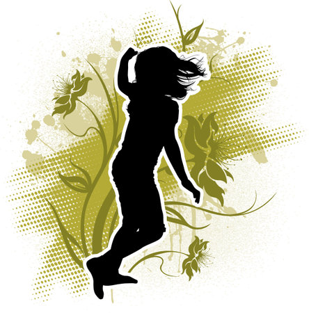 Kid Playingのイラスト素材