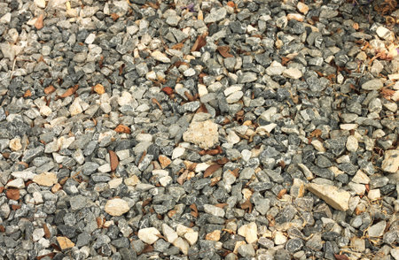 Stone wall background in the resortの写真素材