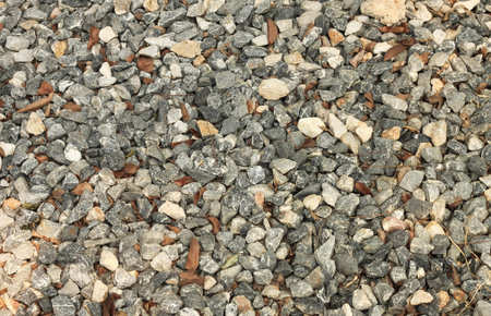 Stone wall background in the resortの写真素材