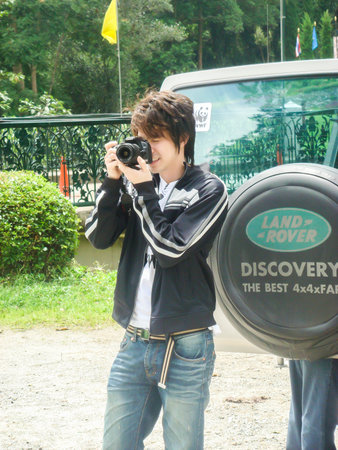 CHAINGMAI, THAILAND - JUNE 28, 2008. Kawee Tanjararak Superstar in Thailand is brand ambassador WWF on JUNE 28, 2008のeditorial素材