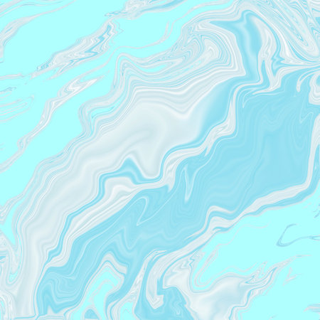 Abstract white blue hand drawn procreateの写真素材