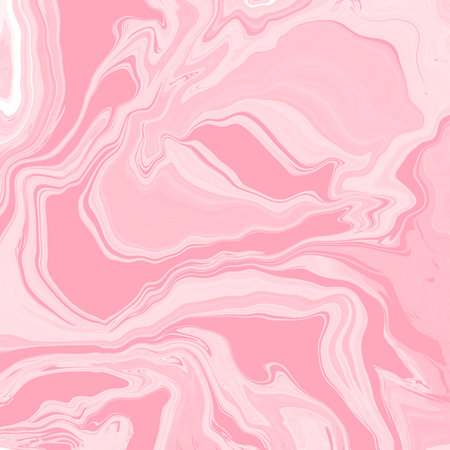 Abstract pink hand drawn procreateの写真素材