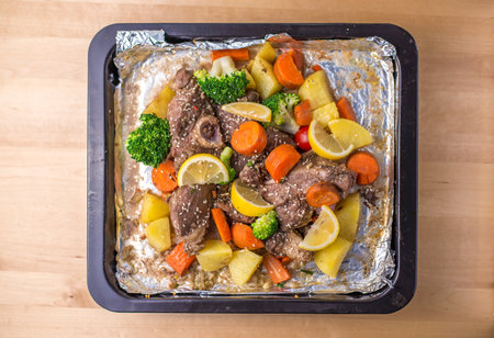 Western lamb meat