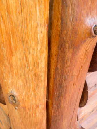 Wood wallの写真素材