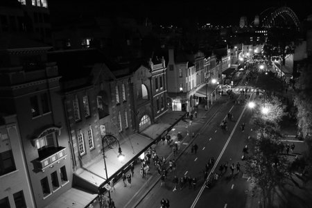 George Street Sydneyのeditorial素材