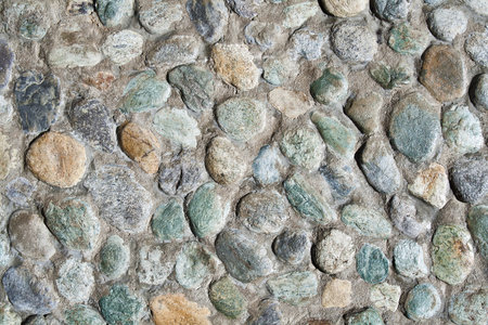 The stone wallの写真素材