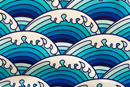 Abstract water waveの写真素材