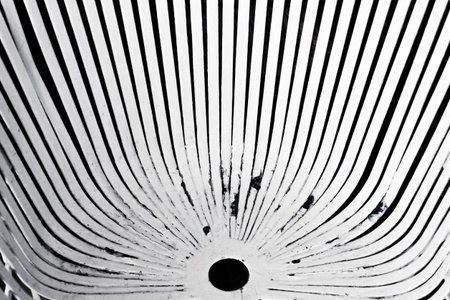 Abstract iron linesの写真素材