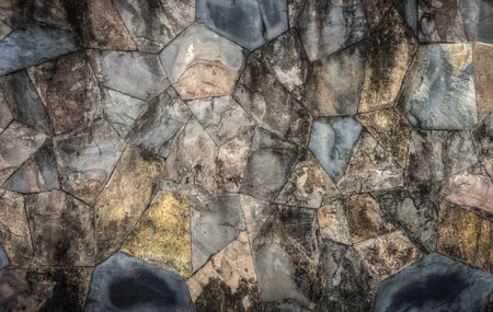 Grunge rock wall for background and textureの写真素材