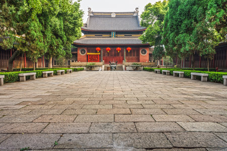 Jiangyin Temple is an old Chinese confucian temple at Jiangsu province in Chinaのeditorial素材