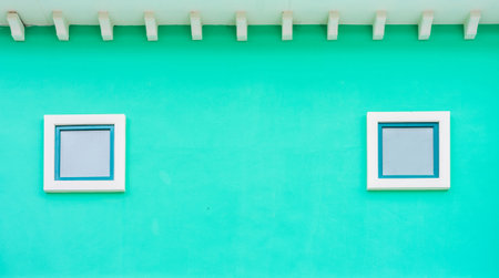 The vintage exterior design in European style of green buildingの写真素材