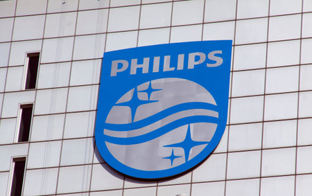 Amsterdam, Netherlands-march 13, 2016: Royal Philips is a Dutch electronics company.のeditorial素材