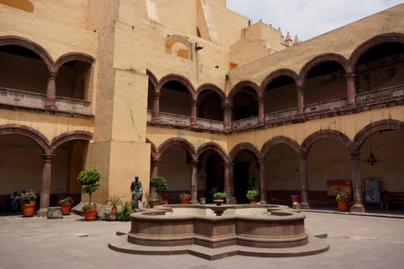 A 16th-century convent in Xochimilco Mexicanのeditorial素材