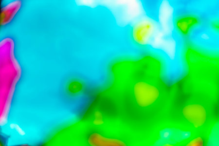 colorful bokeh abstract background, out focus on color light and blur background.の写真素材
