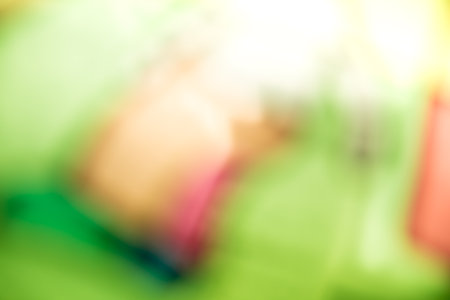 Colorful bokeh abstract background, color bright light and blur background.の写真素材