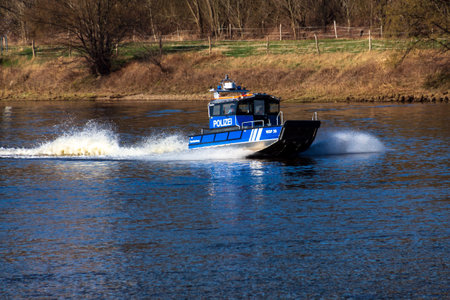 river boat at river Elbe, Dresdenのeditorial素材