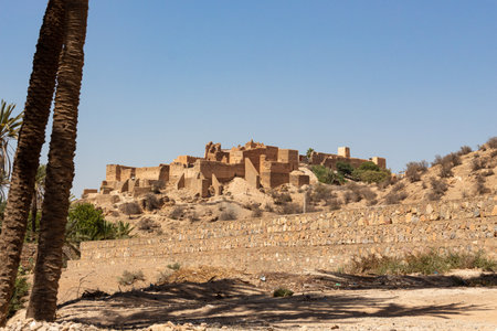 Kasbah (Arabic, means Fortress) of Tioutのeditorial素材