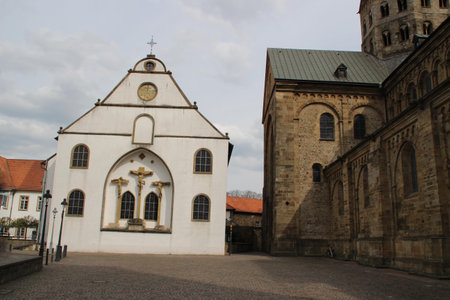 A chapel in Osnabrueckの写真素材