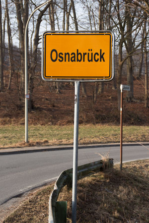 A shield Osnabrueckの写真素材