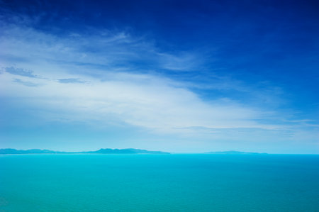 Blue sky with Sunshine day