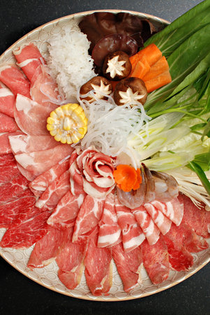 japanese hot potの写真素材