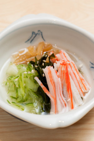 Japanese simple side dishの写真素材