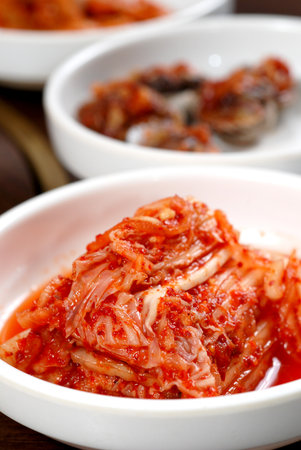 Korean side dishesの写真素材