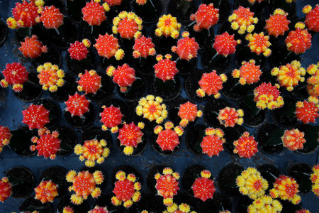 Color Gymnocalycium mihanovichii Graft Cactus