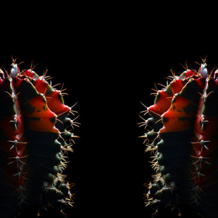 Gymnocalycium cactusの写真素材